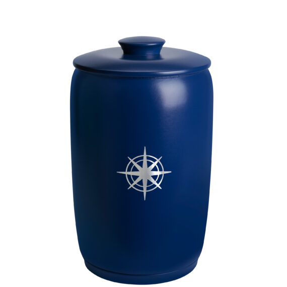 Ocean blue with polarstar