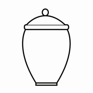 Symbol av urne