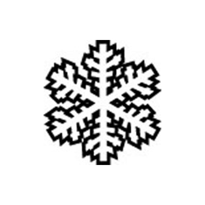 Symbol av en snøkrystall