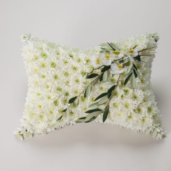 26P Pute, nyanser i hvit, kun én størrelse