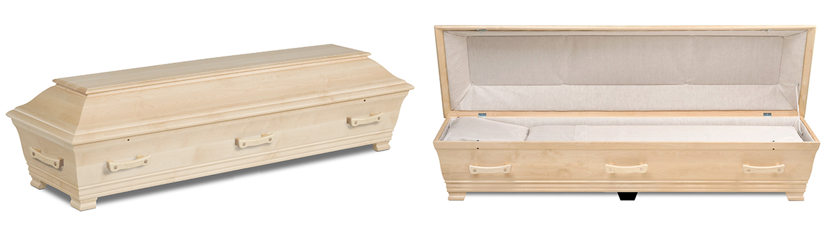 43 Kiste i bjørk, matt lakkert